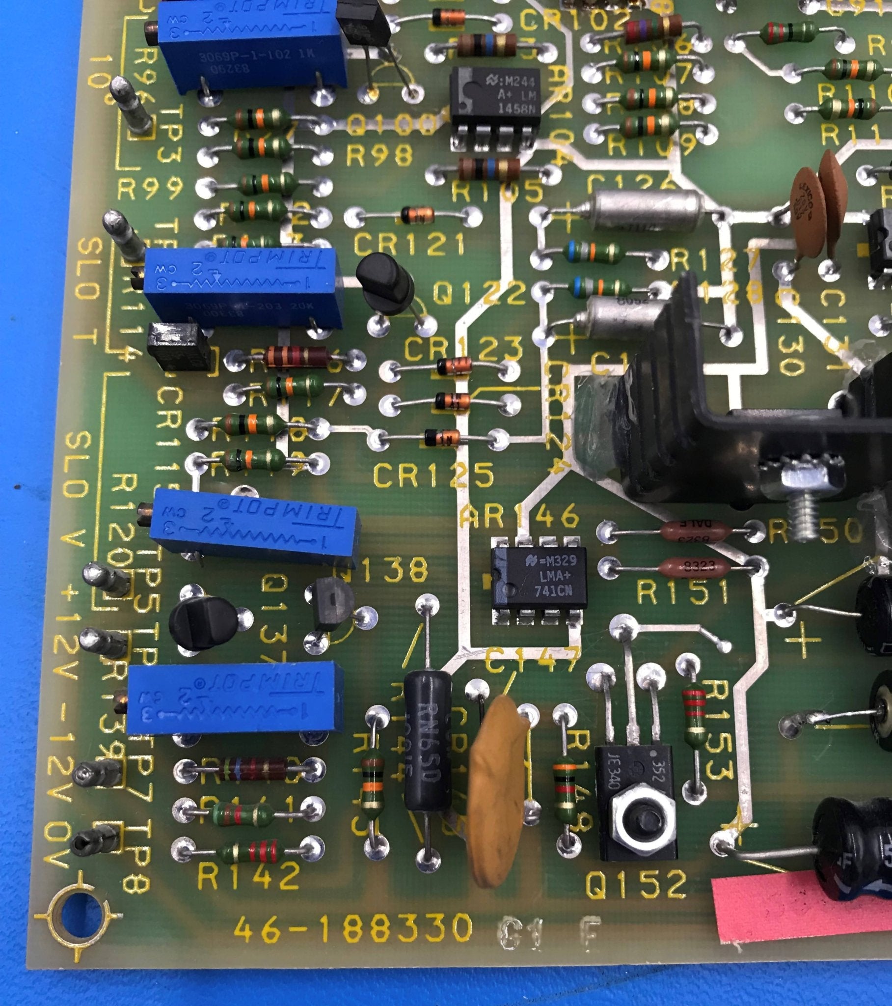 Regulator & Lock Control PCB (46-188330 G1 F GE Advantx