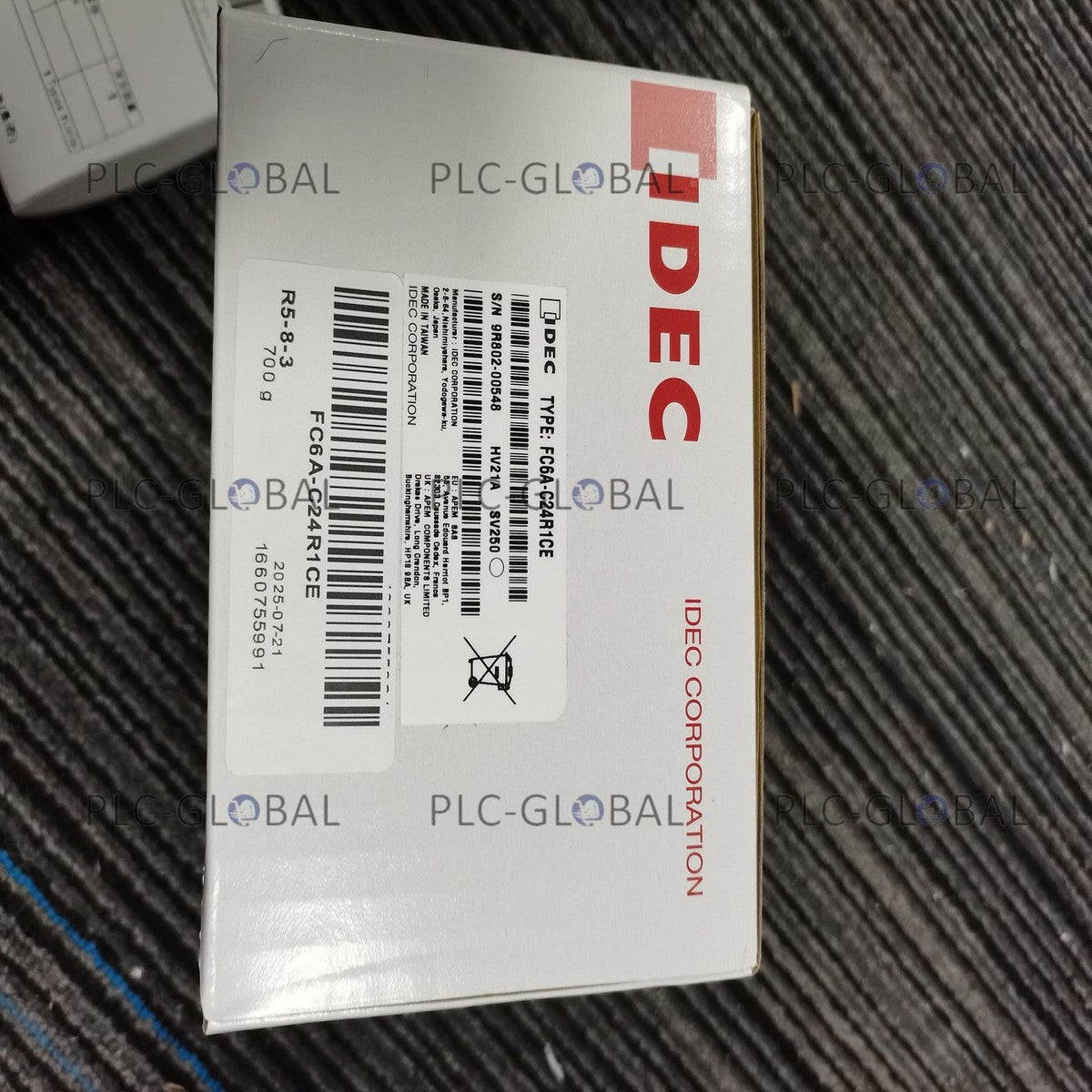 1PC New IDEC FC6A-C24R1CE With 1 Year Warranty Free Shipping|396996151019