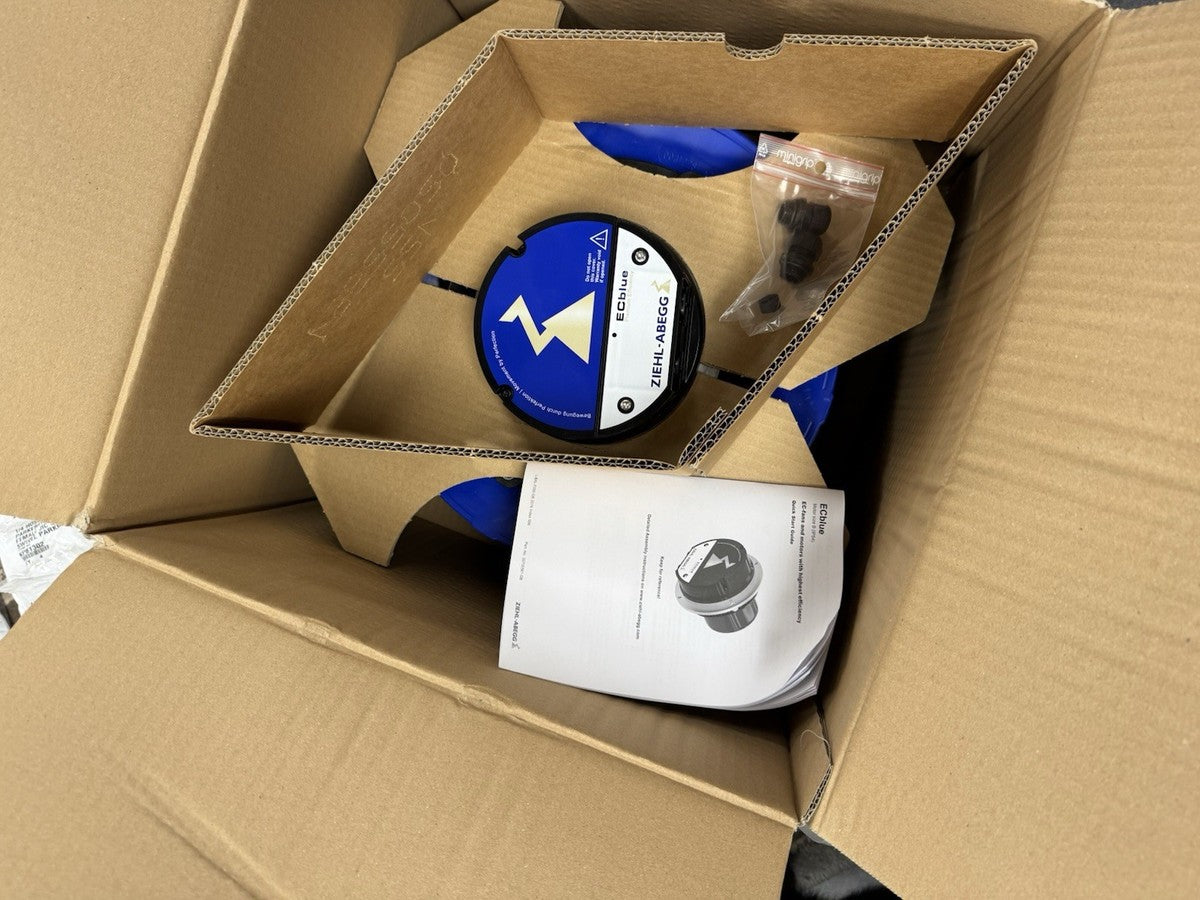 Ziehl-Abegg RH35V-6IK.BD.VR 200-277VAC 1680RPM Centrifugal Fan 2500 CFM|236076564960