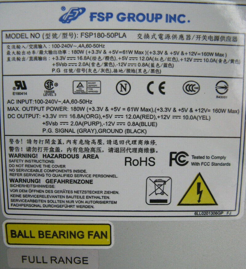 FSP180-50PLA New Original 1Uflex/ITX All-in-One Industrial Control Power Supply|286734453261