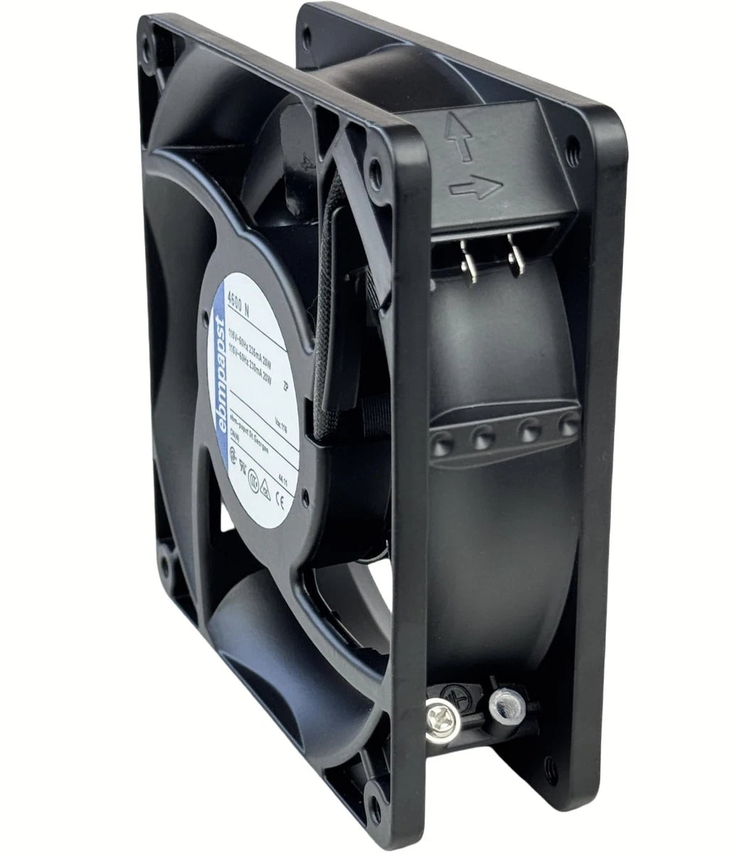 for ebmpapst 4600N Axial Fan，115V 12038 Industrial Cooling Fan All-Metal Heat...|389366100474