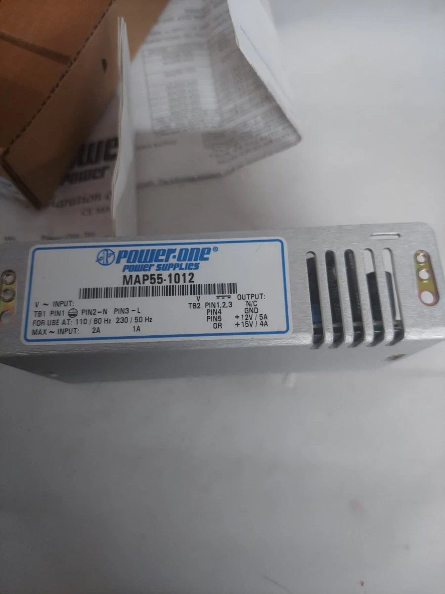 Power-one MAP55-1012 POWER supply 60W NEW IN BOX MAKE OFFER