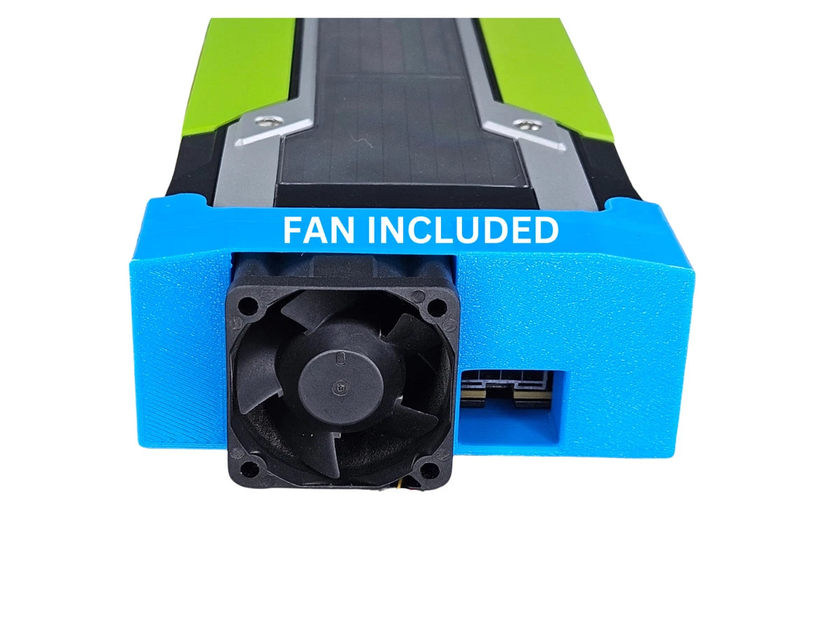 Nvidia Tesla GPU Cooling Fan Shroud CMP 100-210 K340 K520 Accelerator Card AI|285553502587