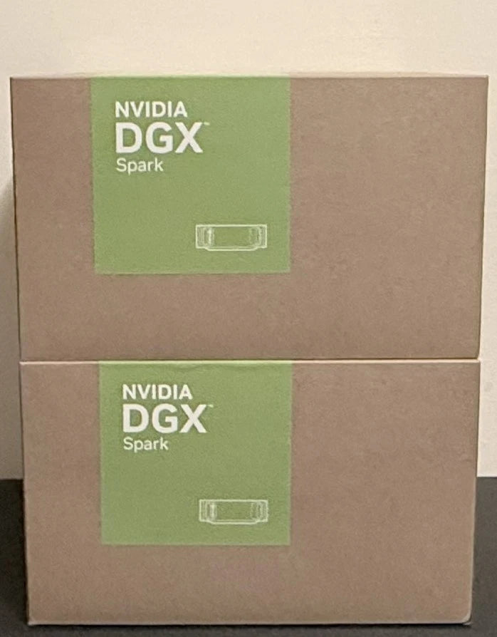 NVIDIA DGX Spark 4 TB NVMe 128 GB DDR5x Unified 20 core Arm - NEW - SHIPS NOW