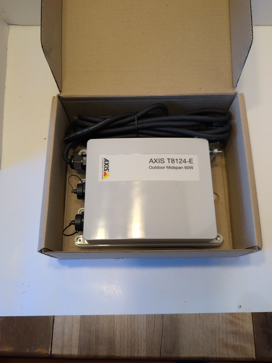 AXIS T8123-E Outdoor Midspan 30 W  - P/N # 5030-234  New and Sealed|205822131104