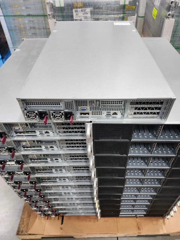 Supermicro SYS-2029GP-TR 2U 6x GPU Server 2x Gold 5118 24-Core 2.3GHz 32GB RAM