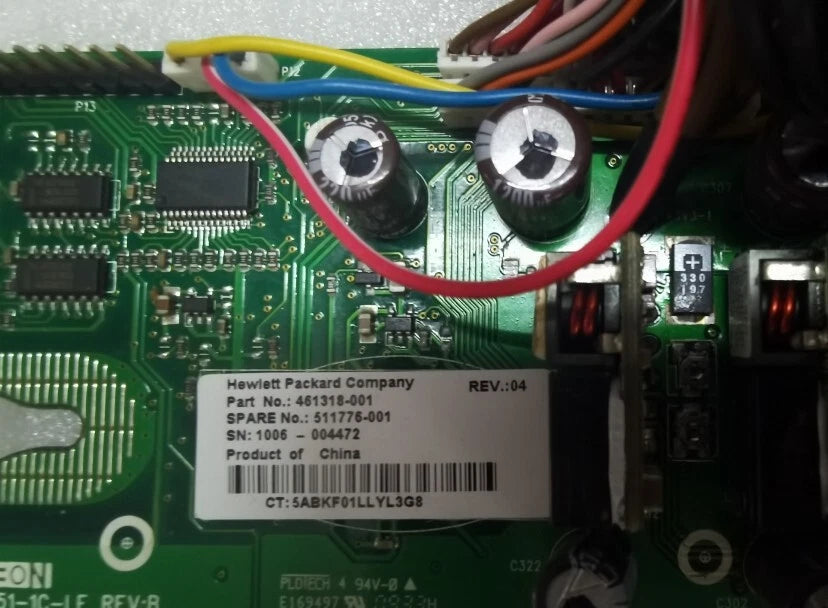 HP ML350 G6 511776-001 461318-001 power supply backplane 591675-001