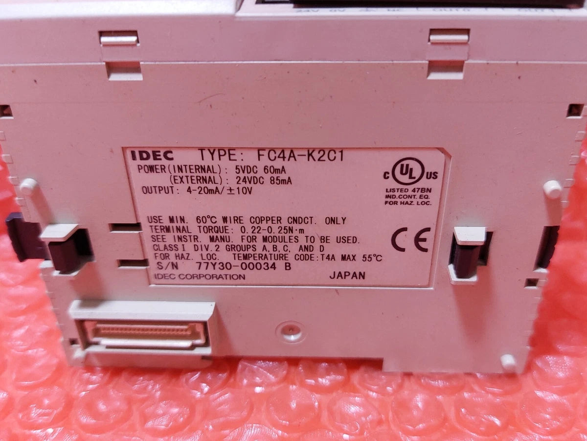 Idec FC5A-D16RK1 Smart Controller FC4A-J8C1+ FC4A-K2C1|166608872268