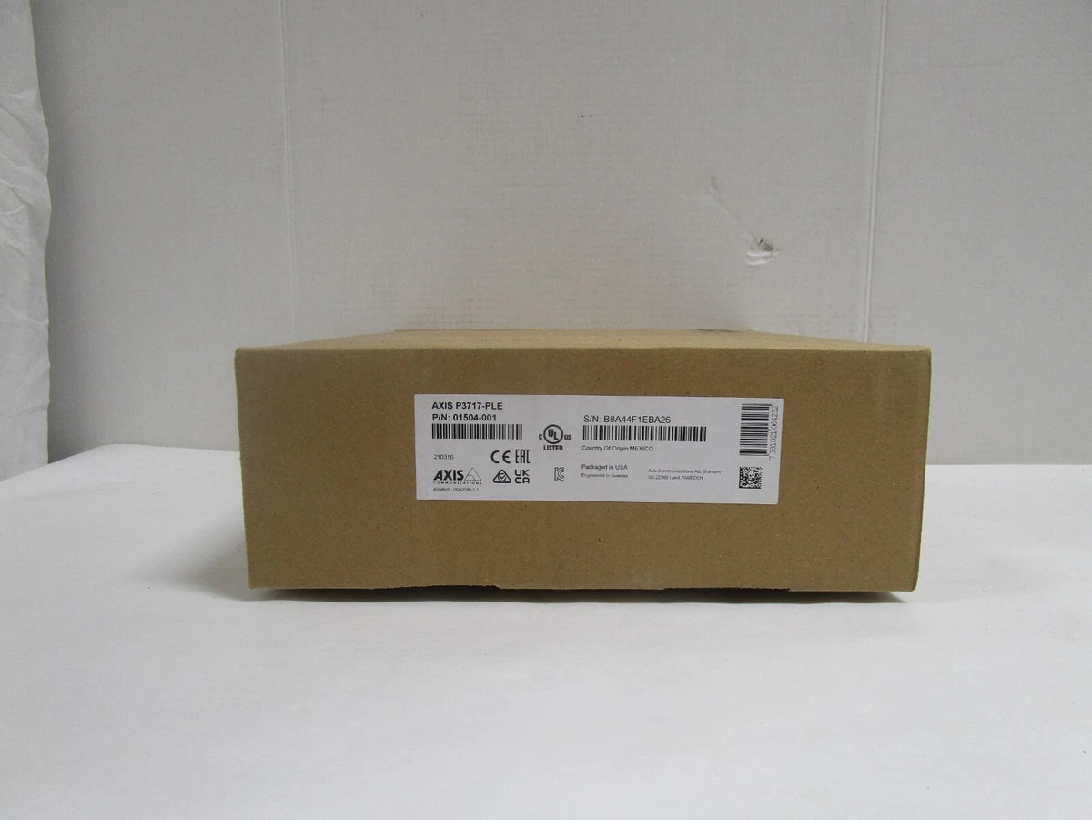 AXIS P3717-PLE NETWORK CAMERA 01504-001 NEW SEALED SEE PHOTOS SHIPS FREE!
