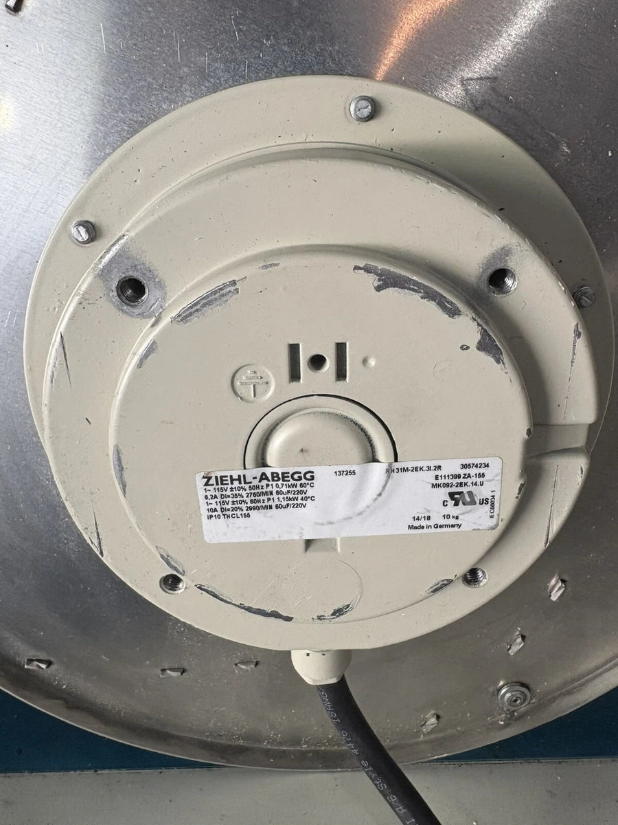 ZIEHL ABEGG Centrifugal Cooling Fan RH31M-2EK.31.2R Blower M Series|236101944979