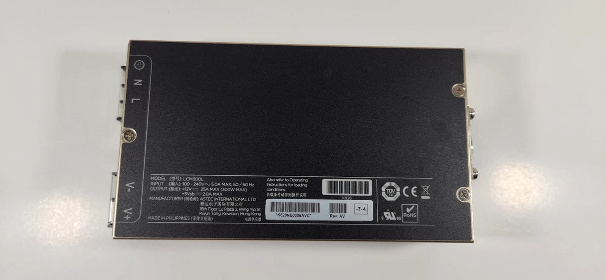 ASTEC INTERNATIONAL LTD LCM300L 300W MAX POWER SUPPLY EMERSON NETWORK POWER|277580003483