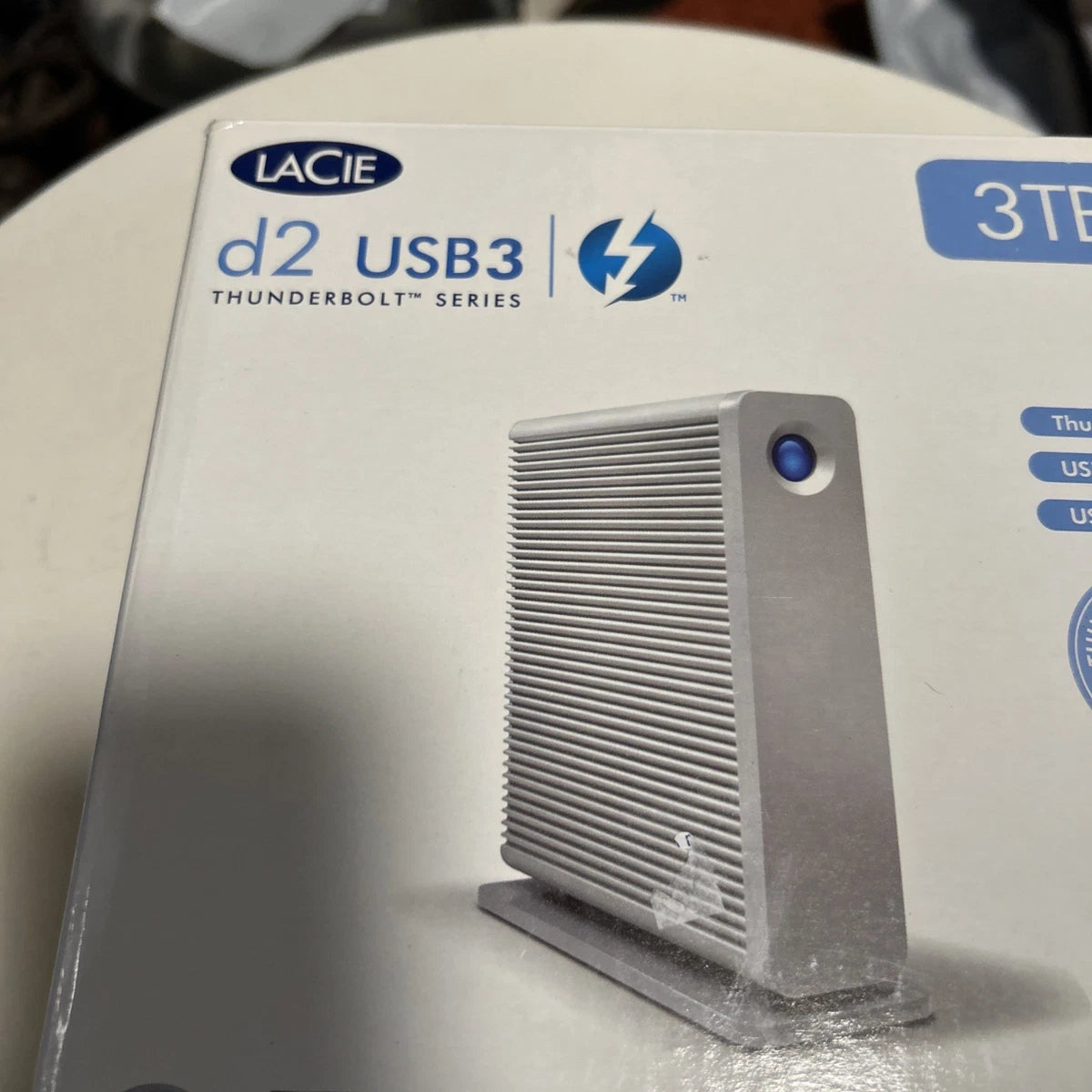 New LaCie D2 Thunderbolt Series / USB 3 External Drive 3TB|376597575869
