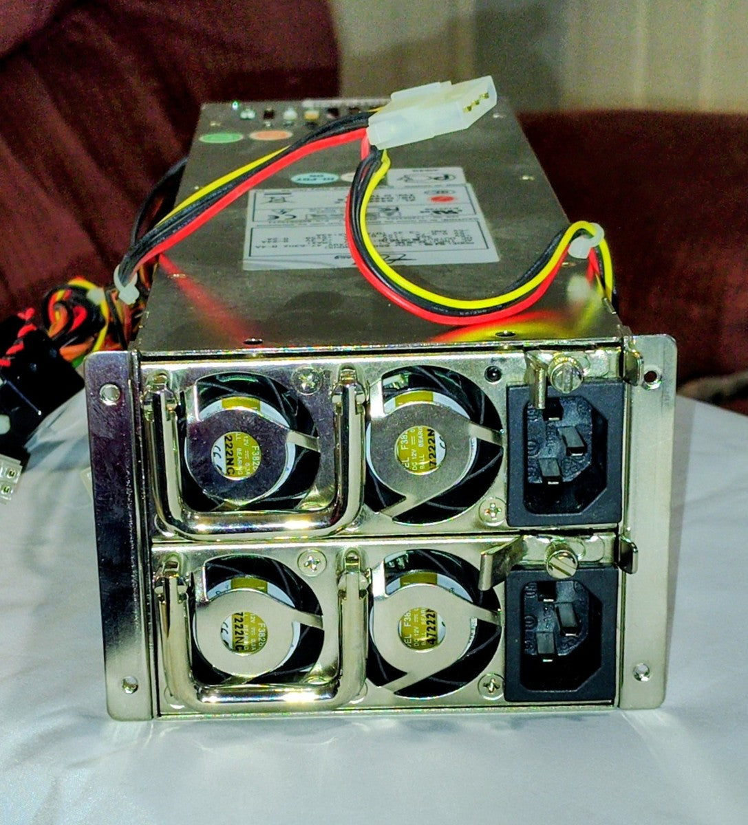 New Zippy Technology R2W-6500P 2U Redundant Power Supply |376692947082