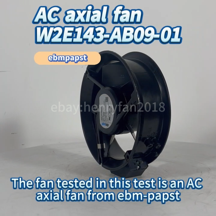 Ebmpapst W2E143-AB09-01 230V 24/30W Axial Fan 172*51MM 6078ES Case Cooling Fan|404950498527