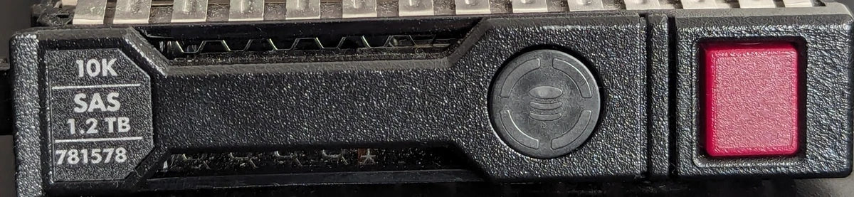 HPE 1.2TB 10k SAS DS 781578|315094372116