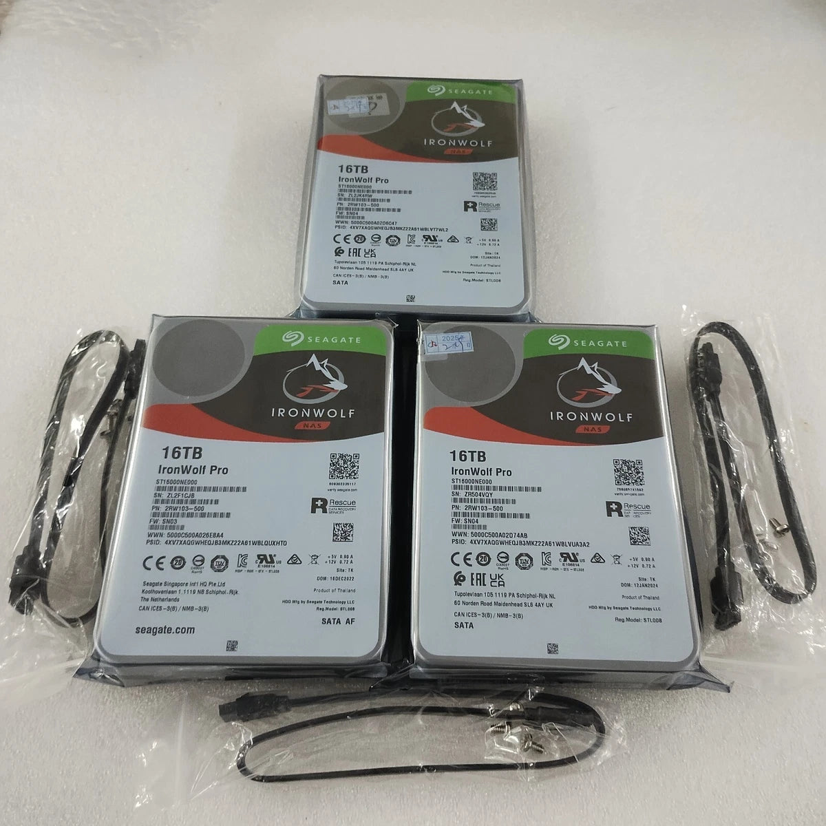 Seagate IronWolf Pro 10TB/12TB/14TB/16TB 7200RPM 256MB 6Gb/s 3.5" SATA3 HDD|396414878882