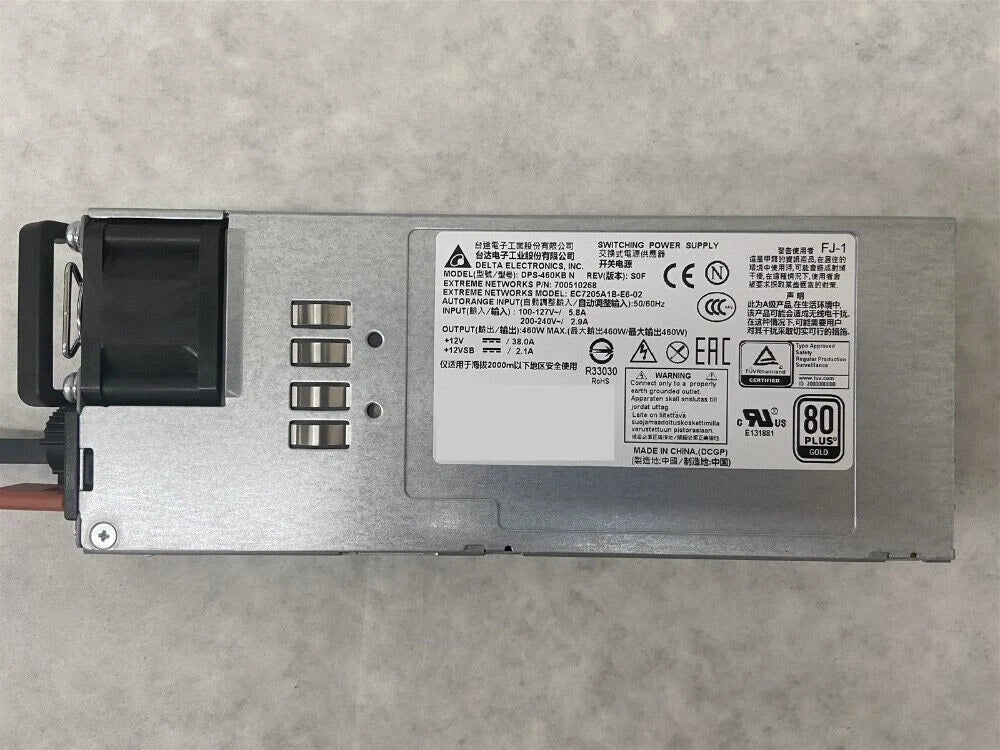 Delta DPS-460KB N Switching Power Supply 80 Plus Gold 460W for Dell|375331616971