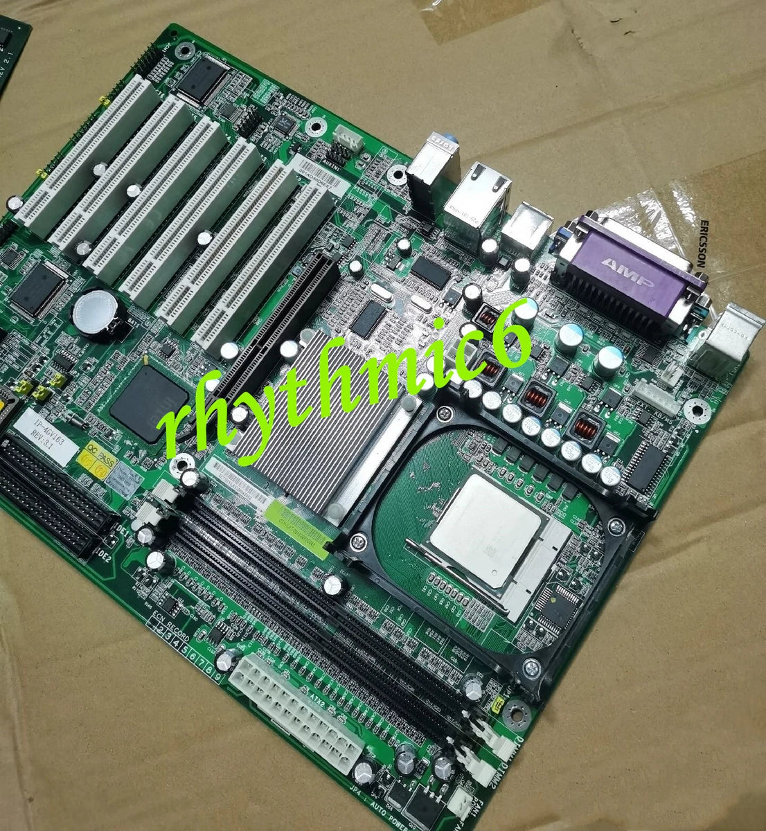 Used Tested In Good IP-4GVI63 motherboard FedEx or DHL
