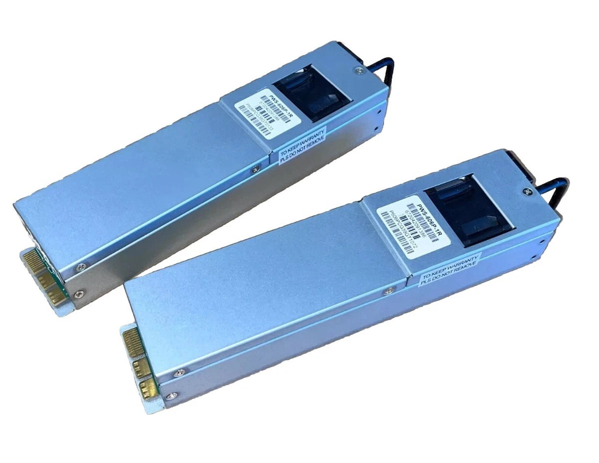 Lot of 2 Supermicro PWS-606P-1R 600W 80+ Platinum Server Power Supply Supplies|355921079457