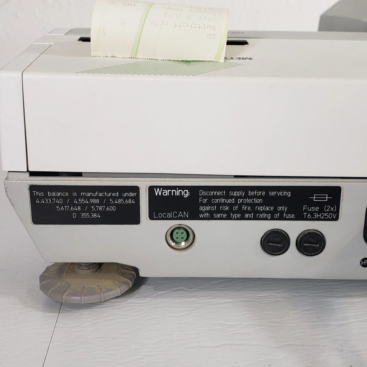 TESTED Mettler Toledo HR73-P Halogen Moisture Analyzer Sample Heater