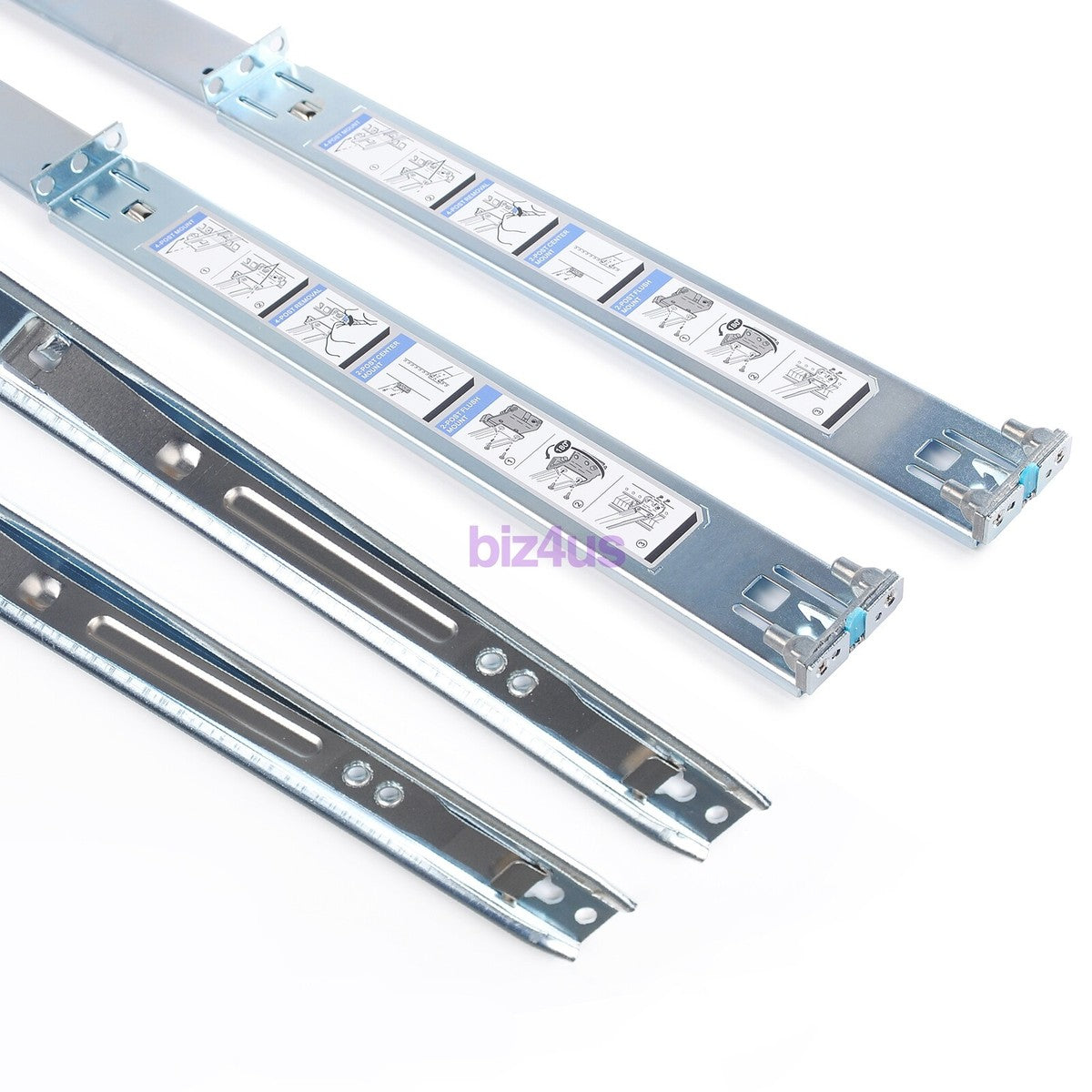 New For Dell PowerEdge R640 R440 R6415 1U Static Ready Rails Rail Kit 053D7M US|315327675721