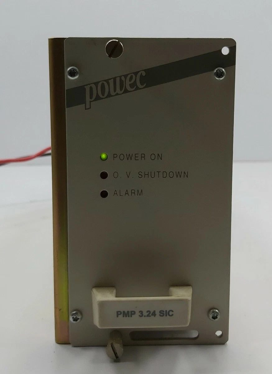 Powec PMP 3.24 SIC 117947 110 AC or DC Microprocessor Power Supply PCU