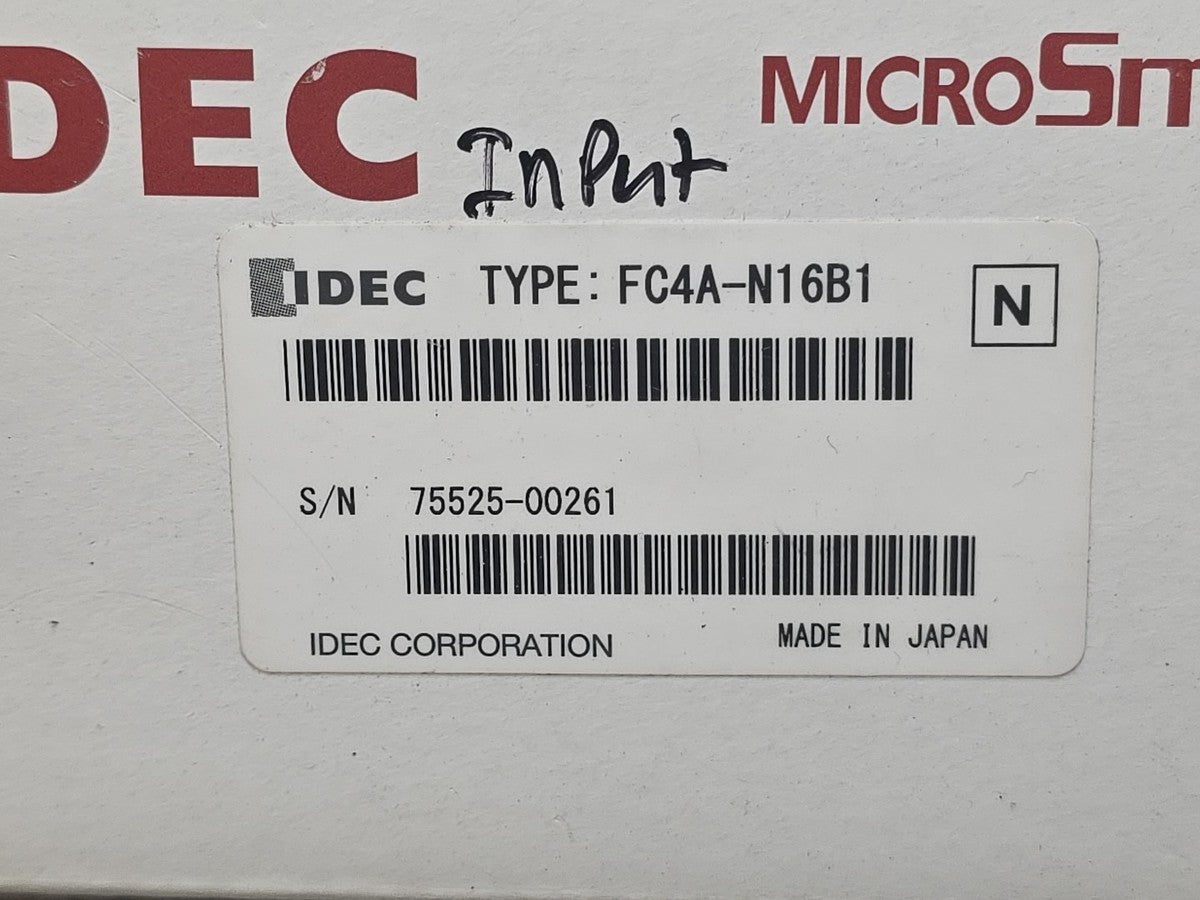 NEW IDEC FC4A-N16B1 MicroSmart Digital I/O Module NEW IN BOX|317032677892