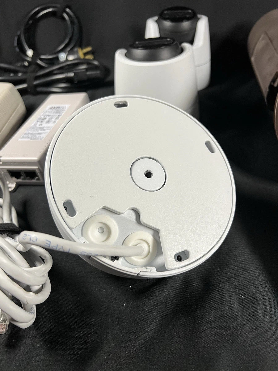 Axis Communications Network Security Lot- 6 Cameras & 2 POE Midspan +Extra Parts|127542953872