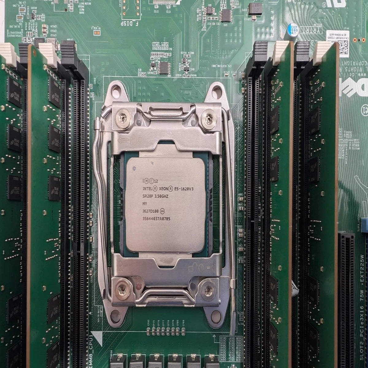 Dell T5810 Workstation Motherboard 0WR1RF W/XEON E5-1620V3 SR20P & 16GB|116591288847