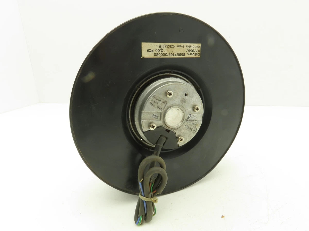 EBM-Papst R2E225-BD92-09 Centrifugal Blower Fan 225mm 200W 230V 1PH 2950RPM|127523589890