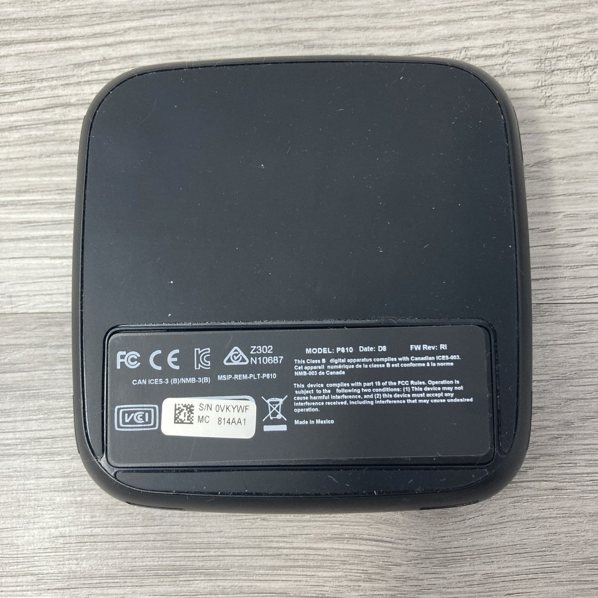 Plantronics Calisto 610 Portable USB Speakerphone 201859-01 with Carry Case P610|388764715228