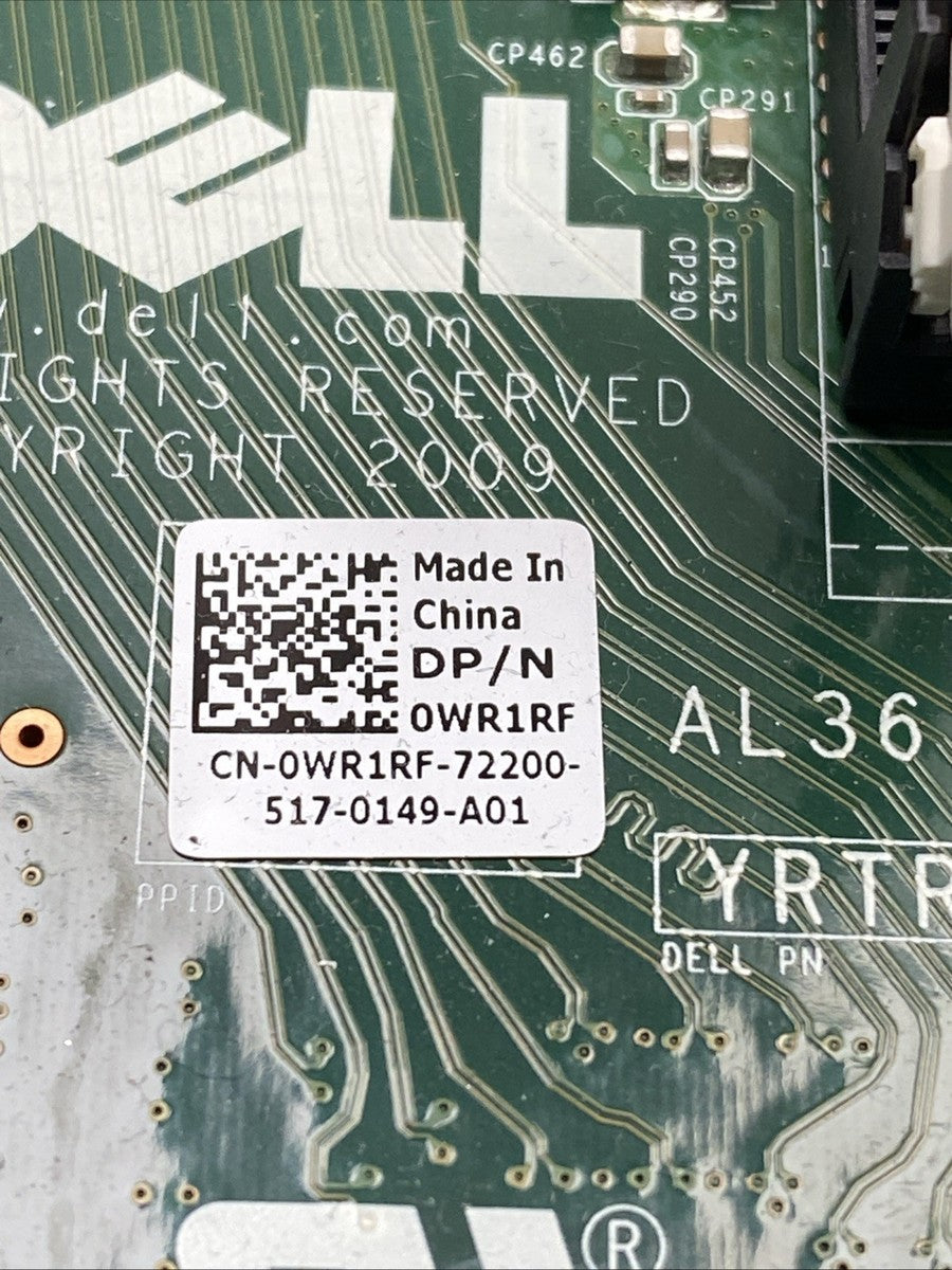 DELL Precision T5810 Workstation Motherboard 0WR1RF With SR20K 2.8GHZ|236473854683