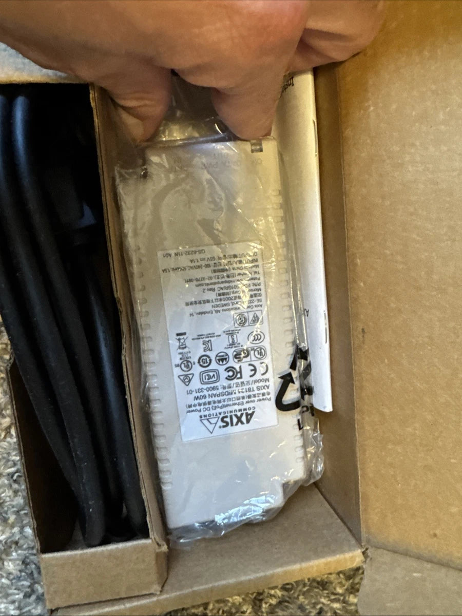 AXIS COMMUNICATION INC 5901-004 T8154 60W SFP MIDSPAN Open Box New|187498215863