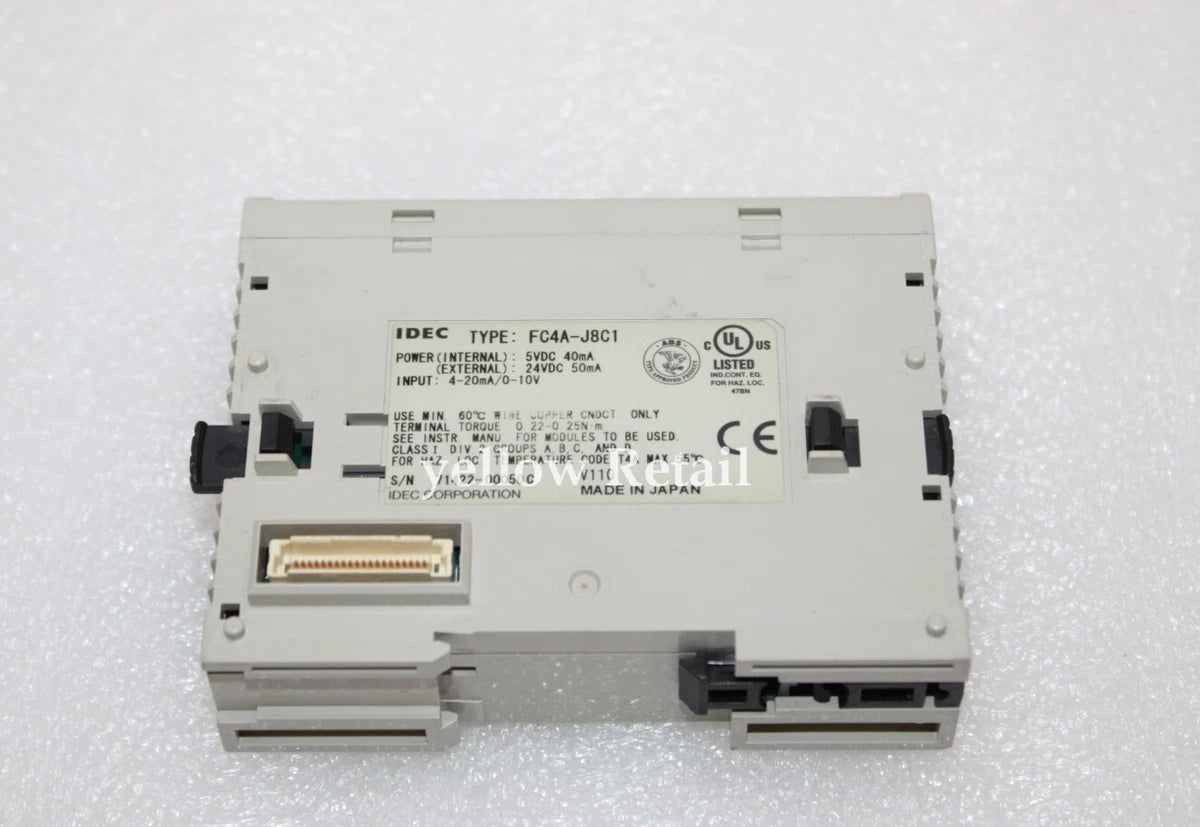 IDEC   FC4A-J8C1  PLC  MODULE|177031394061