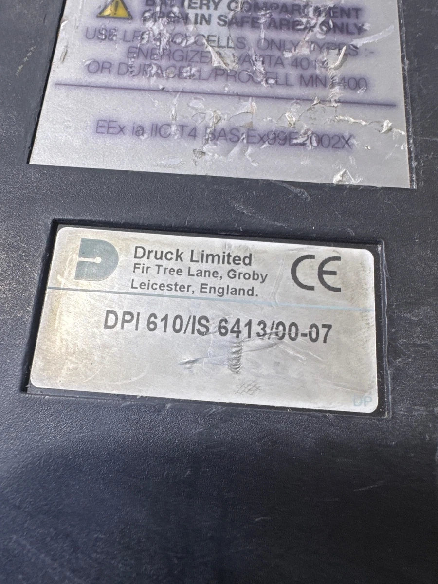 Druck DPI 610 IS Portable Pressure Calibrator 2 BAR G ( PARTS ONLY)|286743579315