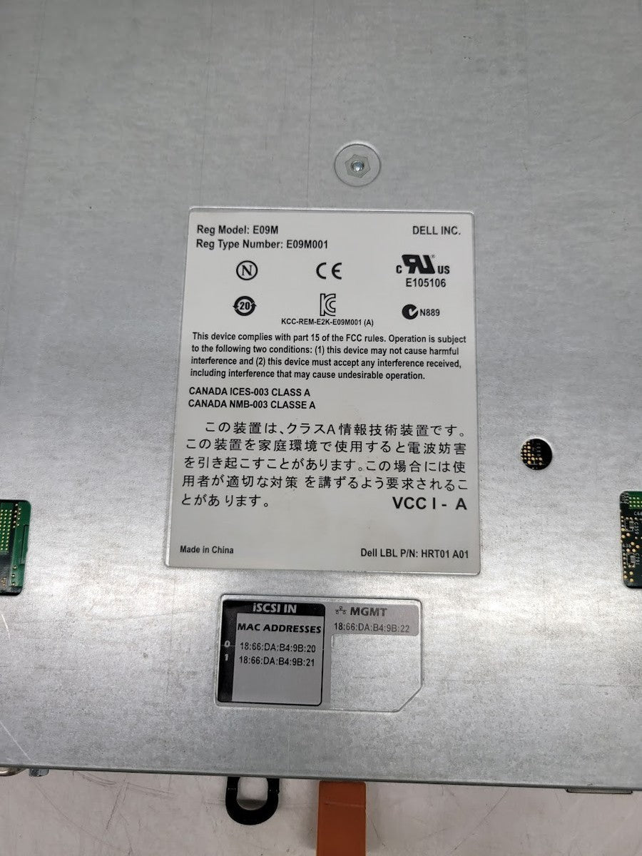 DELL EQUALLOGIC Controller Module 12 E09M E09M001|365951817651