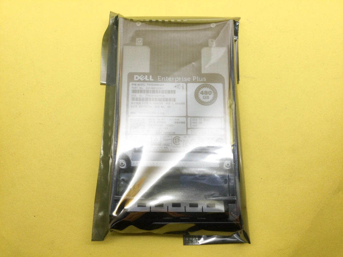 XP6MK Dell 480GB SAS 12Gb/s Read Intensive 2.5'' SSD PX05SRB048Y 0XP6MK
