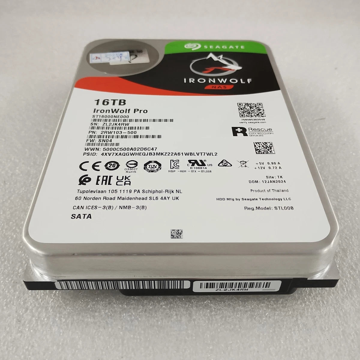 Seagate IronWolf Pro 10TB/12TB/14TB/16TB 7200RPM 256MB 6Gb/s 3.5" SATA3 HDD|396414878882
