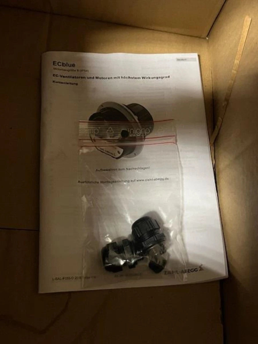 4 Units Ziehl-Abegg RH35V-6IK.BD.VR EC 110V VAC, Centrifugal Fan, Germany|256629939097