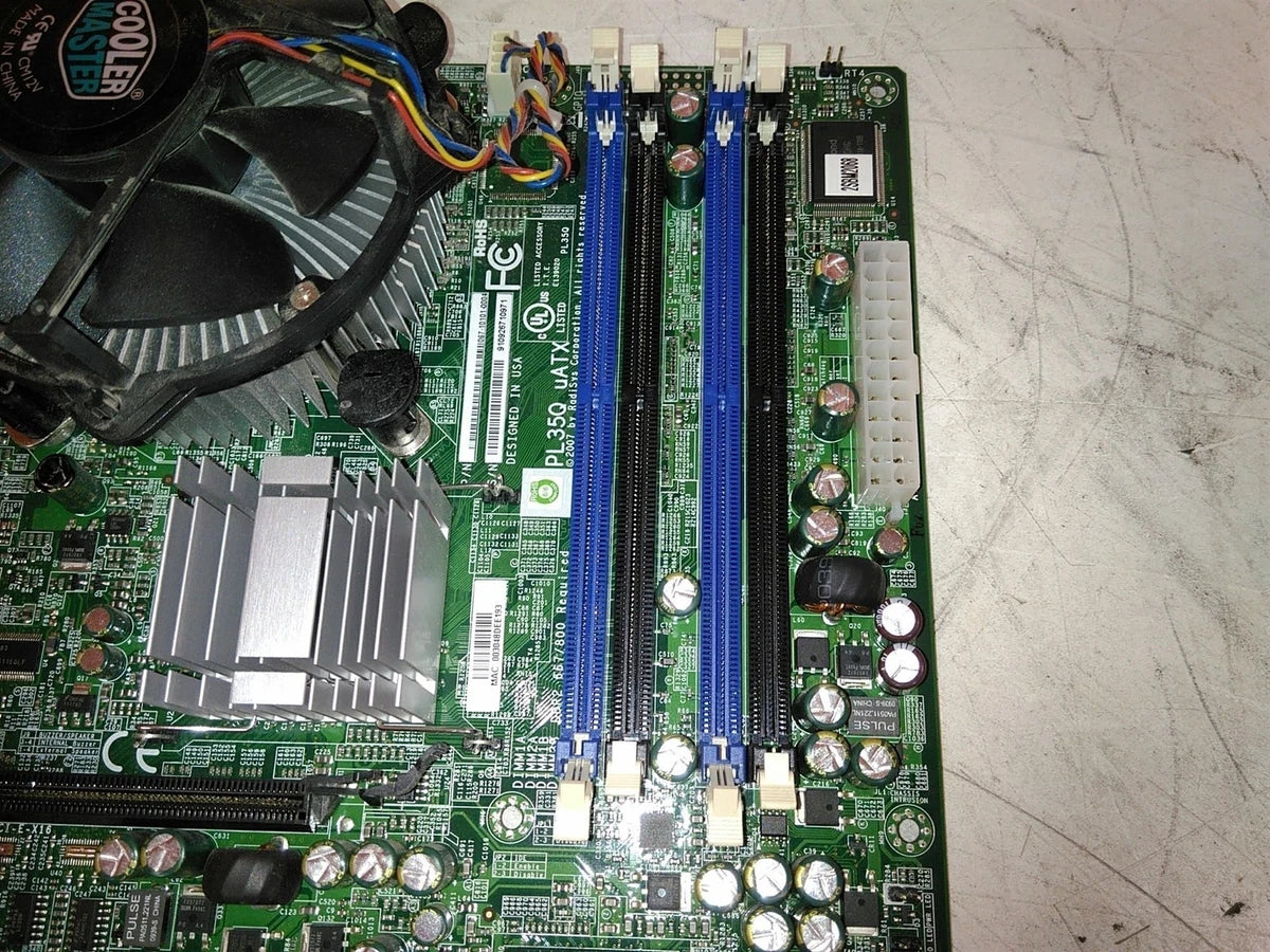 Defective RadiSys PL35Q C2SBM-RSYS-PL1 Core 2 Quad 2.66 GHz NO RAM AS-IS|267547824151