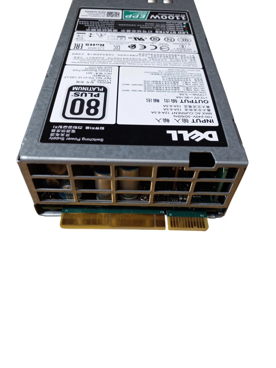 Dell R730 R630 R740 R640 1100W Server 80 Plus Platinum Power Supply DP/N 0CMPGM|326424019100