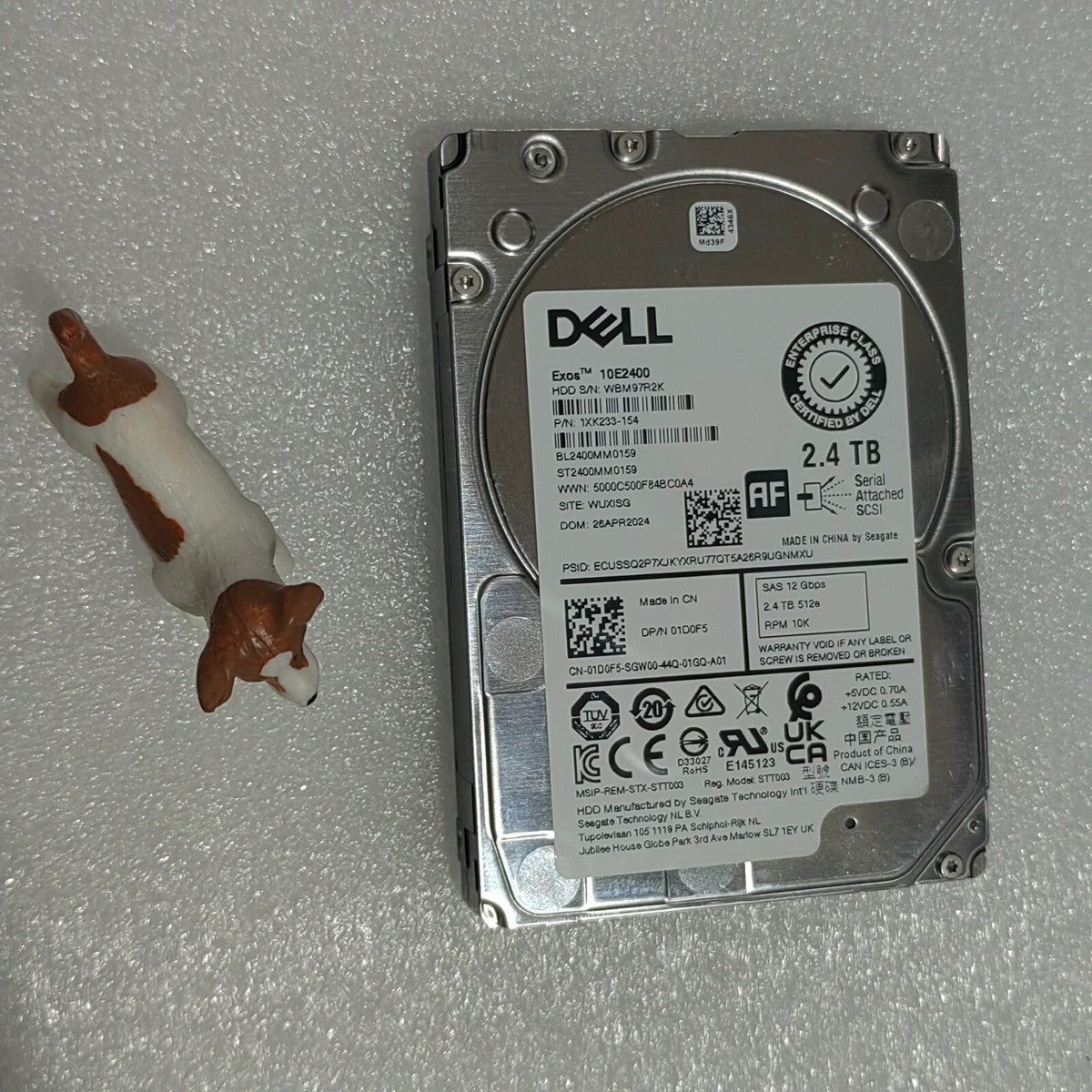 NEW Dell 01D0F5 RWR8F ST2400MM0159 2.4TB 10K SAS 2.5" 12Gbps HARD DRIVER