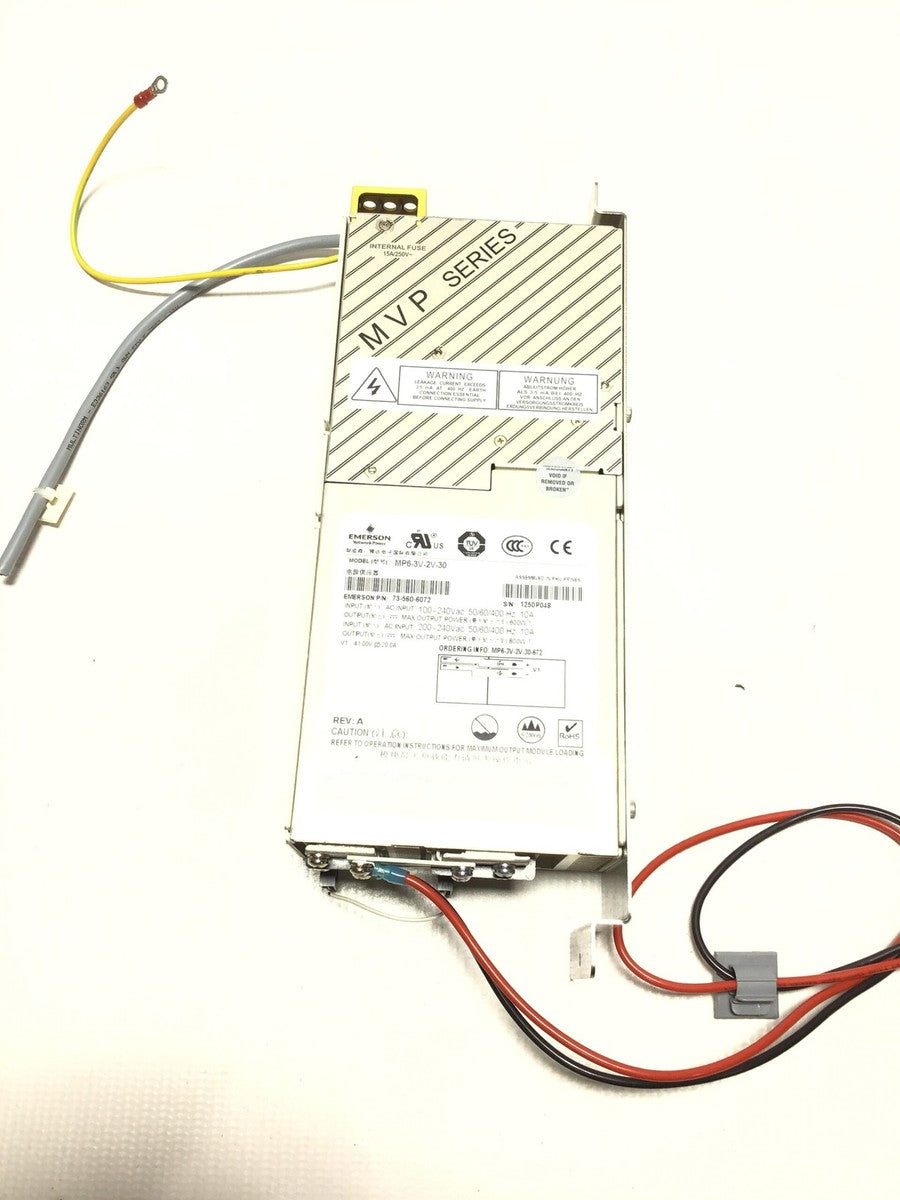 Emerson MP6-3V-2V-30 MVP Series MP6 Power Supply|147001305058