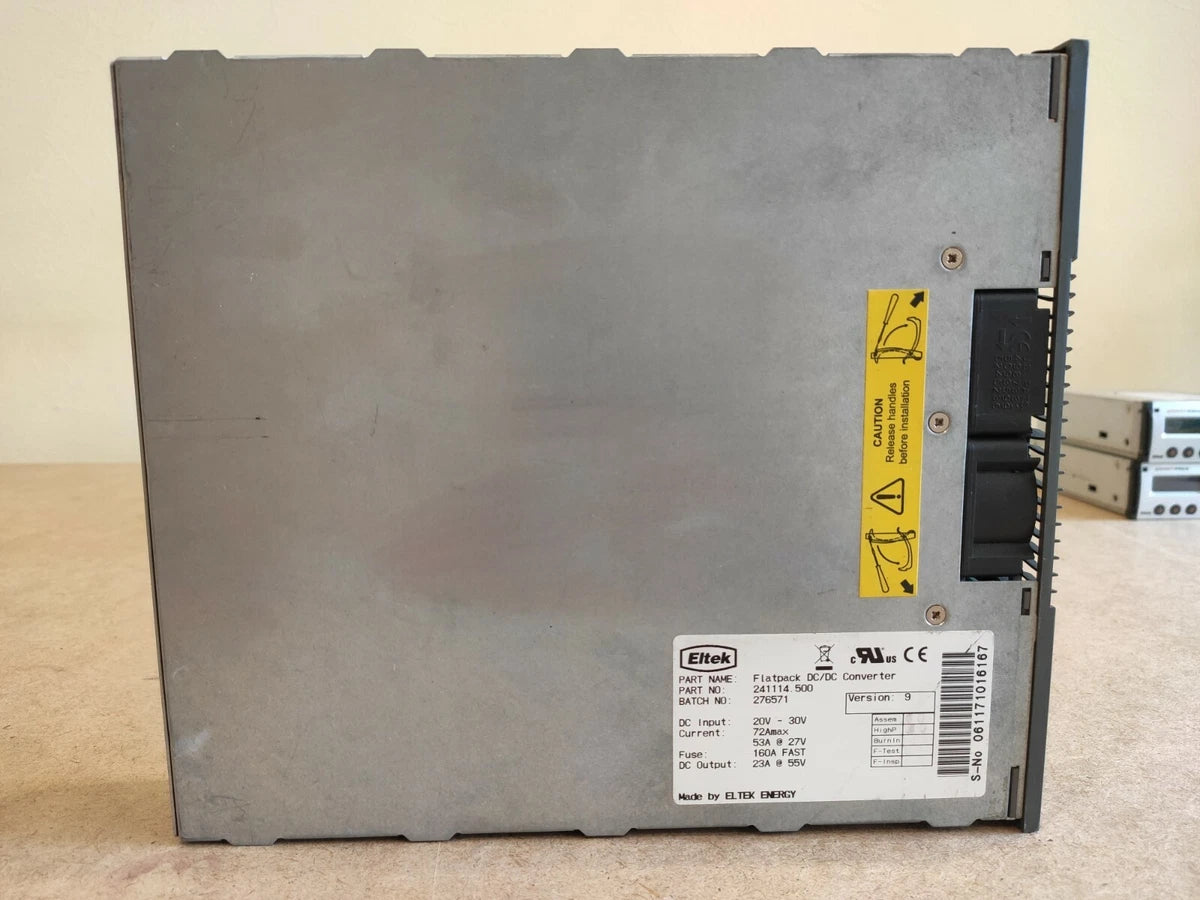 Eltek Flatpack DC/DC Converter 20-30V to 55V (Adjustable 43-59 VDC) — 241114.500|193897838158