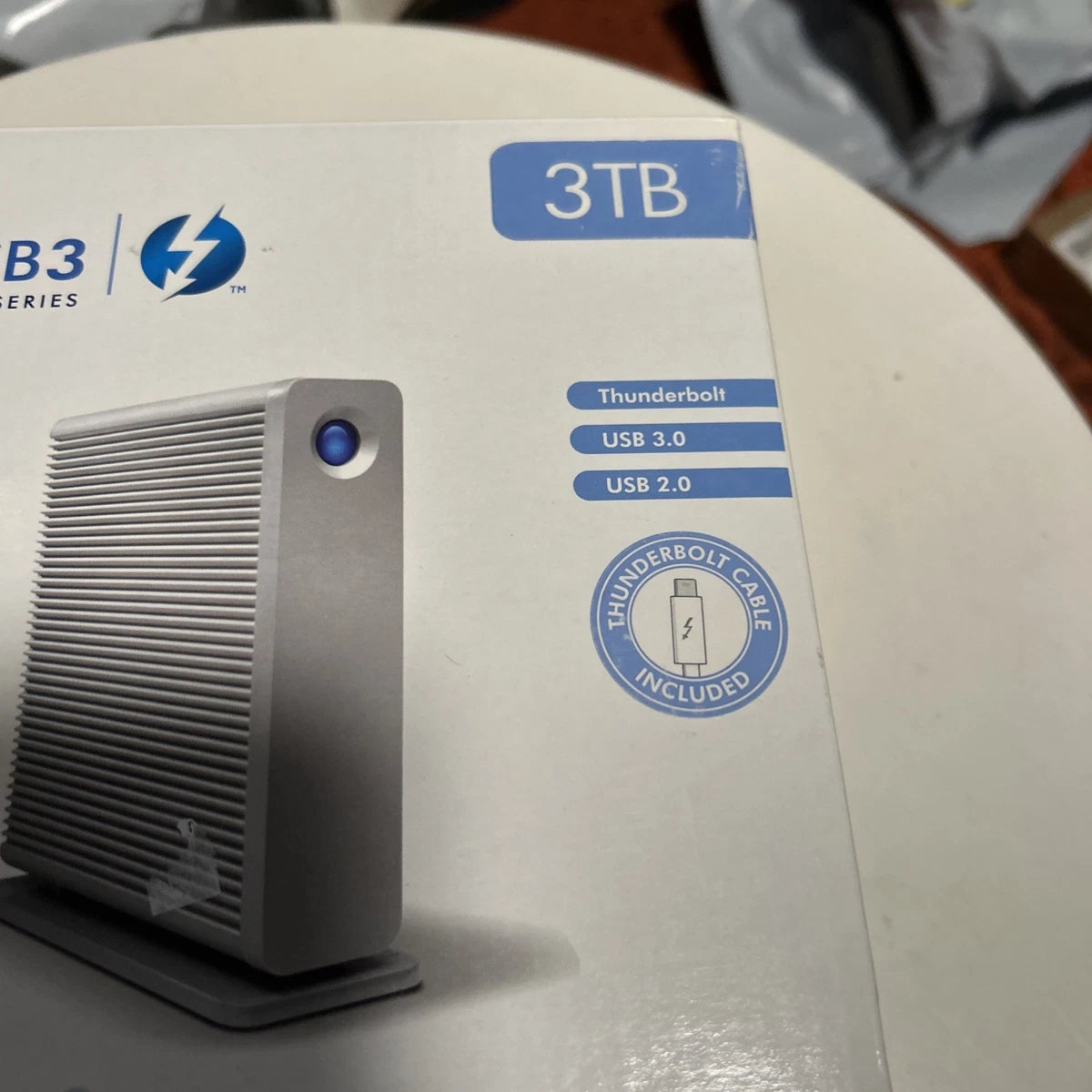 New LaCie D2 Thunderbolt Series / USB 3 External Drive 3TB|376597575869