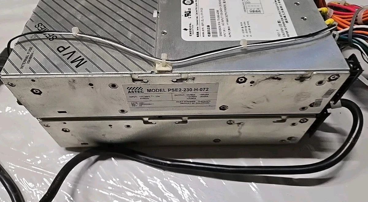 2x Emerson MVP SERIES MP1-3L-1L-1P-1P-30 ASTEC PSE2-230-H-072  P/N 73-690-4096|156611217486