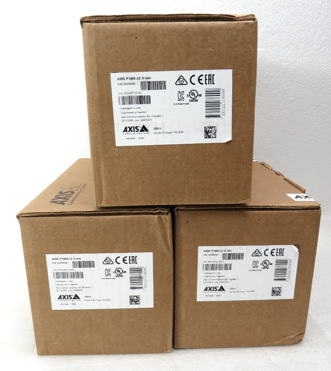 Axis P1465-LE 2MP Bullet Camera 02339-001 (FACTORY SEALED) [CTA]|167974814115