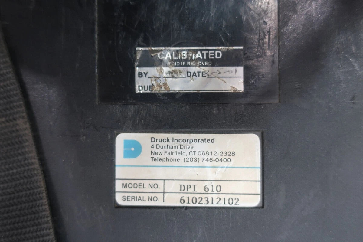 Druck DPI 610 Portable Pressure Calibrator 300 Psig|306672406642