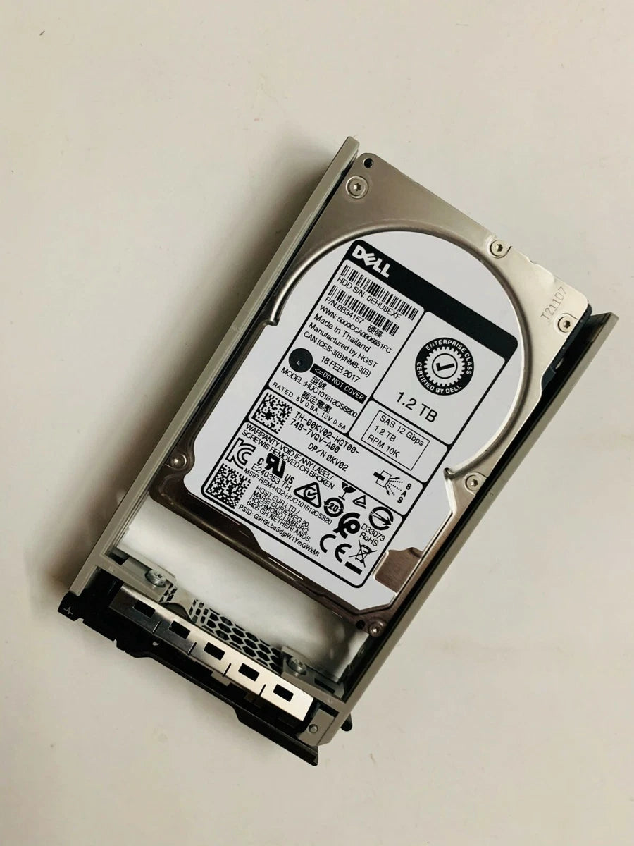Dell Poweredge 1.2TB 10k 2.5 12G SAS HDD R430 R630 R730 R830 R730XD R620 R530|145528544350