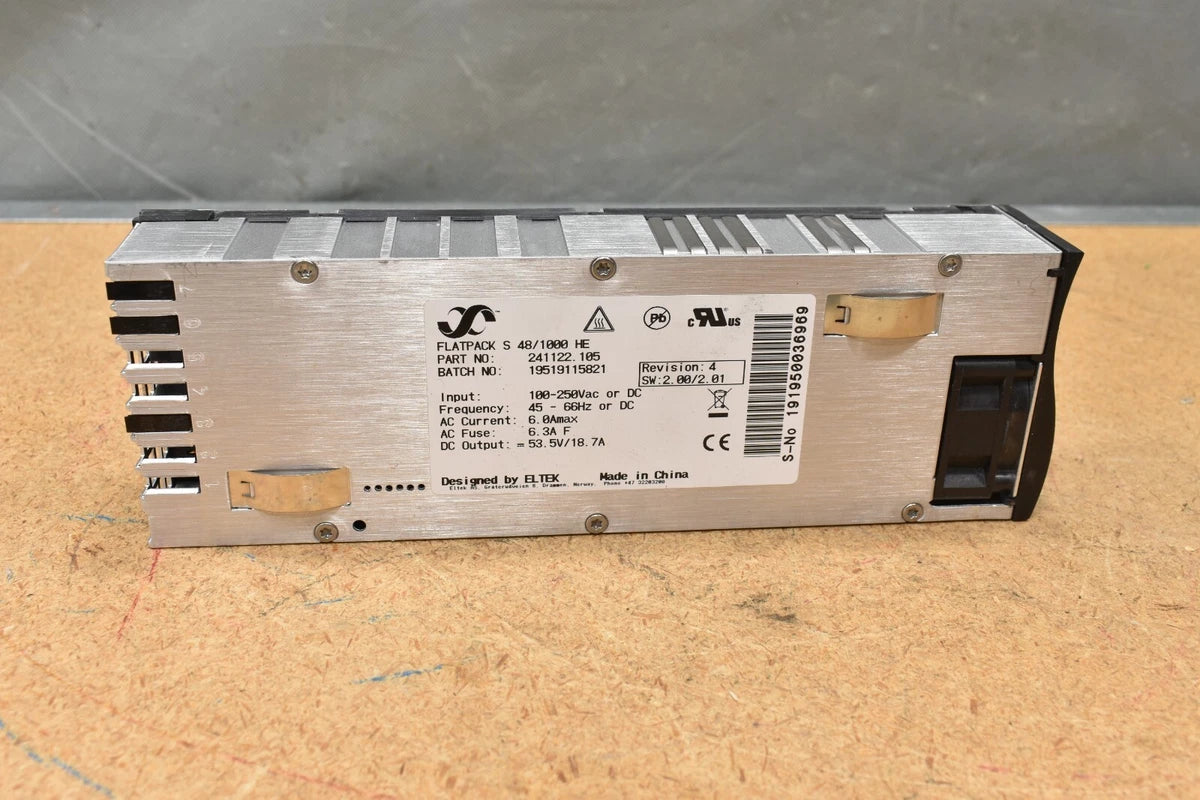 Eltek Flatpack S 48/1000 HE, Power Supply Module, 48V/1000Watt, 6.0A, 241122.105|156178458020